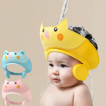Baby Studio™ Happy Bath Time Shower Cap for Babies